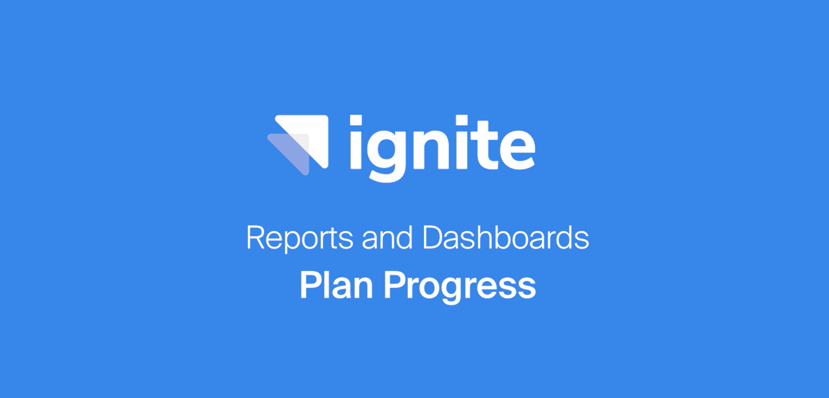Plan Progress