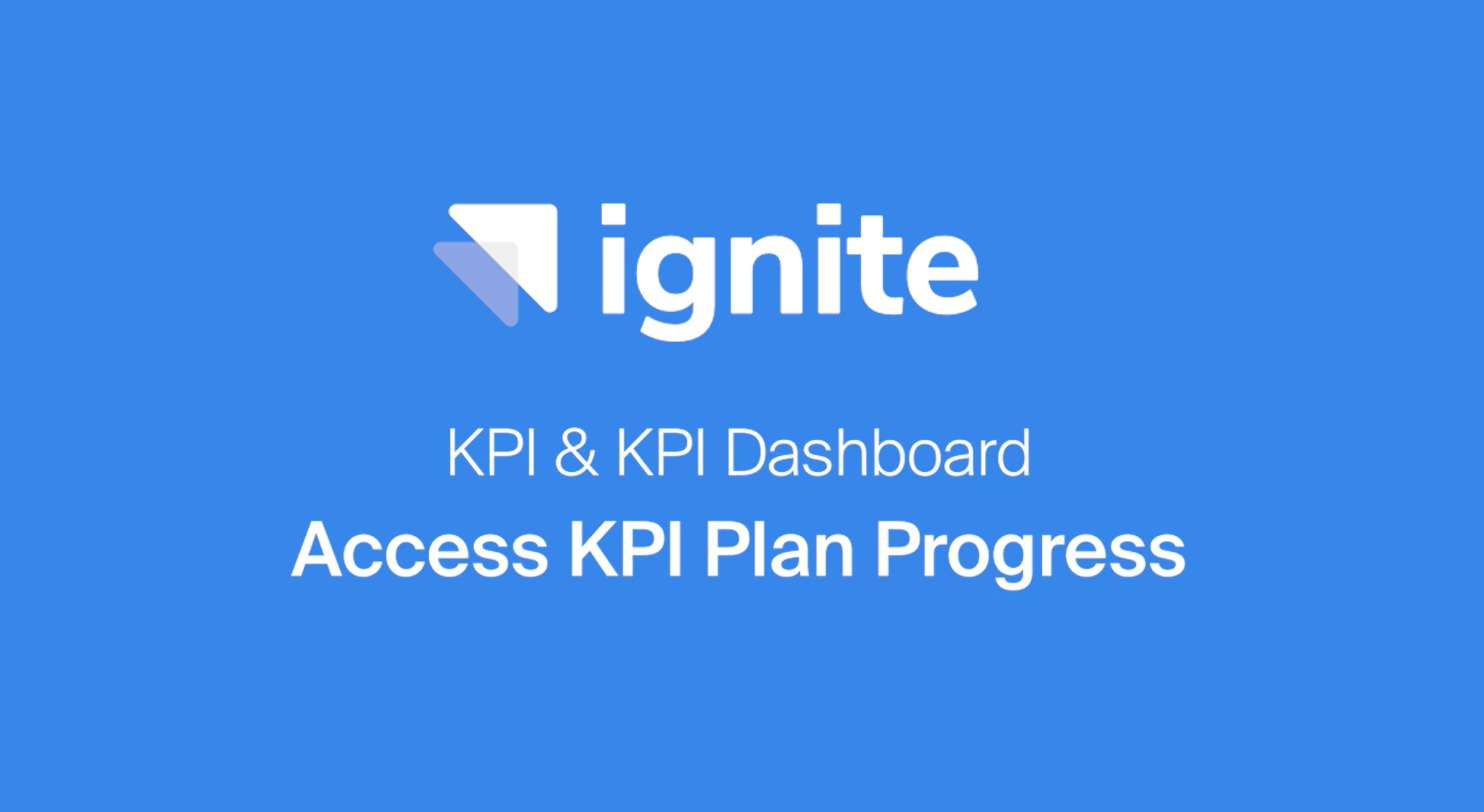 KPI - KPI Progress Comparison